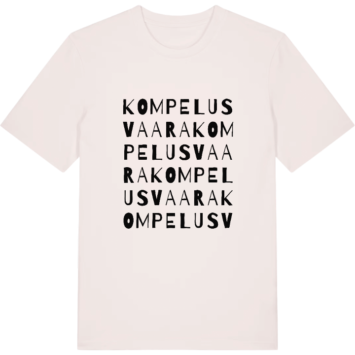 Kompelusvaara ordlek t-shirt – t-shirt från PinShirt