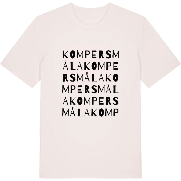 Kompersmåla ordlek t-shirt – t-shirt från PinShirt