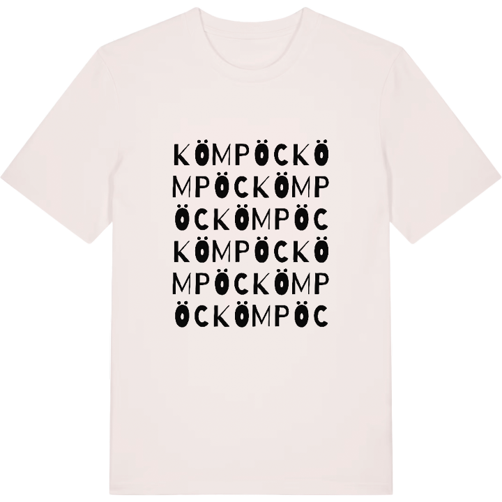 Kömpöc ordlek t-shirt – t-shirt från PinShirt