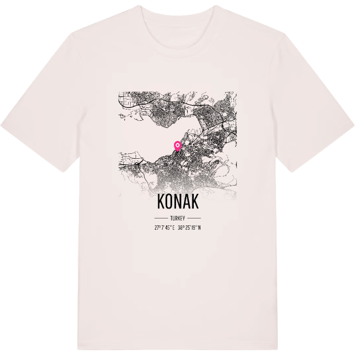 Konak karta t-shirt – t-shirt från PinShirt