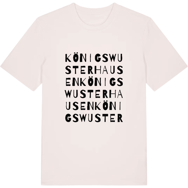 Königs Wusterhausen ordlek t-shirt – t-shirt från PinShirt
