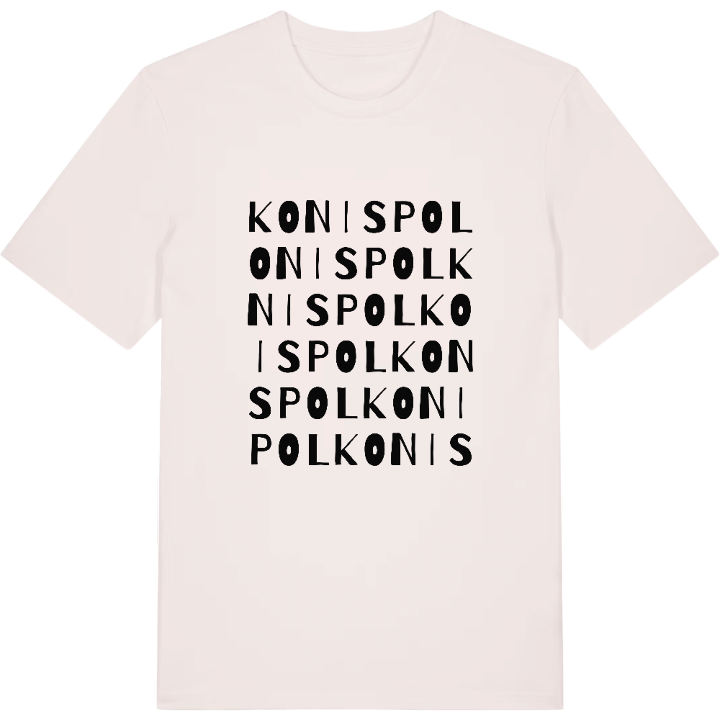 Konispol ordlek t-shirt – t-shirt från PinShirt
