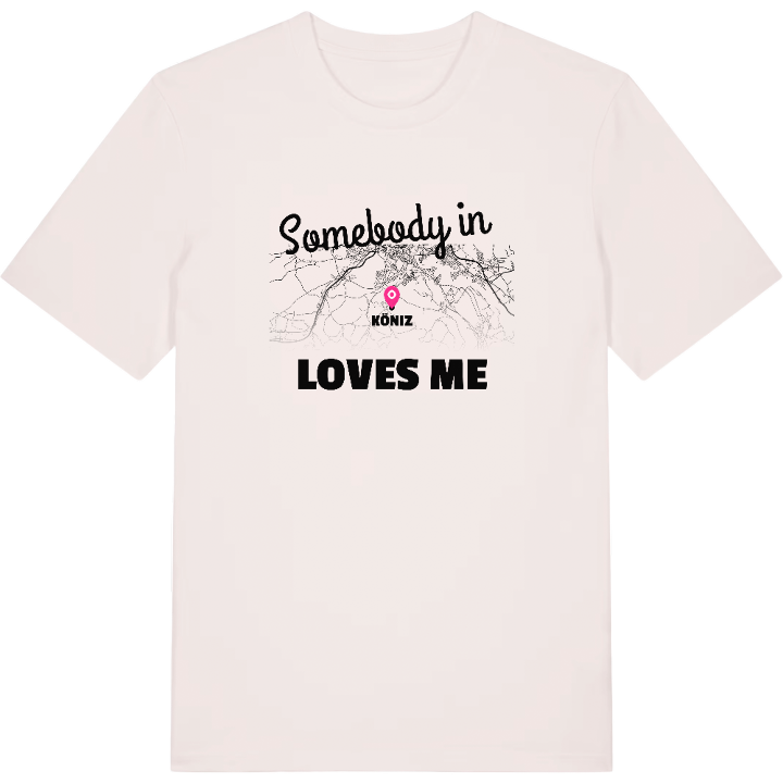 Någon i Köniz älskar mig t-shirt – t-shirt från PinShirt