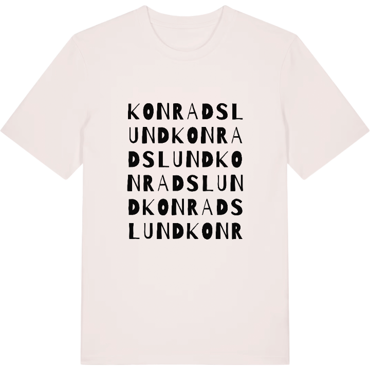 Konradslund ordlek t-shirt – t-shirt från PinShirt