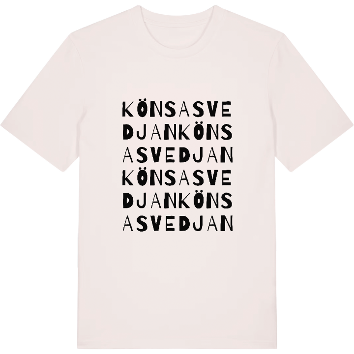 Könsasvedjan ordlek t-shirt – t-shirt från PinShirt
