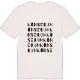 Könserum ordlek t-shirt