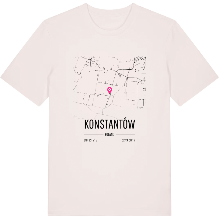 Konstantów karta t-shirt – t-shirt från PinShirt