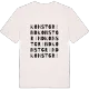 Konstgrind ordlek t-shirt