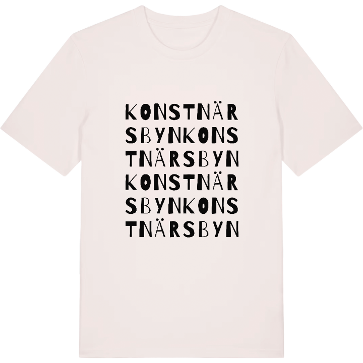 Konstnärsbyn ordlek t-shirt – t-shirt från PinShirt