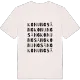 Konungsäng ordlek t-shirt
