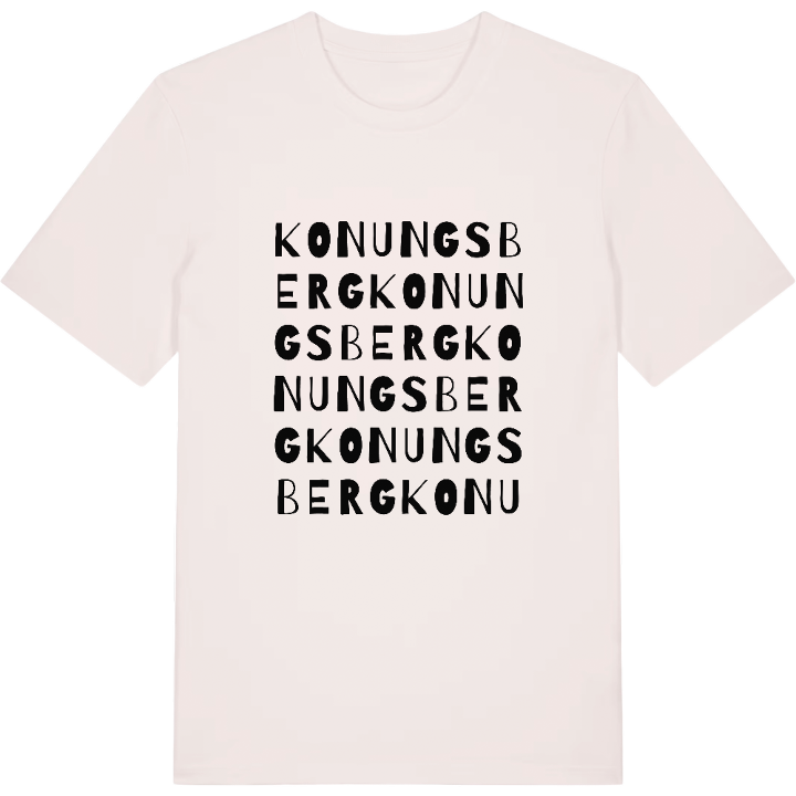 Konungsberg ordlek t-shirt – t-shirt från PinShirt