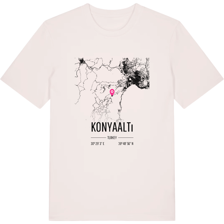 Konyaaltı karta t-shirt – t-shirt från PinShirt