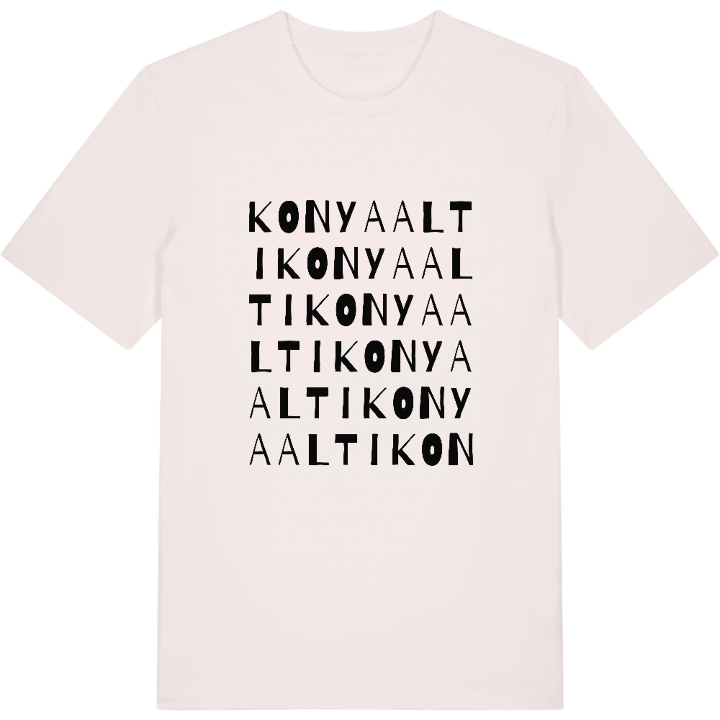 Konyaaltı ordlek t-shirt – t-shirt från PinShirt