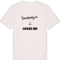 Någon i Köp älskar mig t-shirt