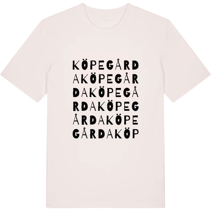 Köpegårda ordlek t-shirt – t-shirt från PinShirt
