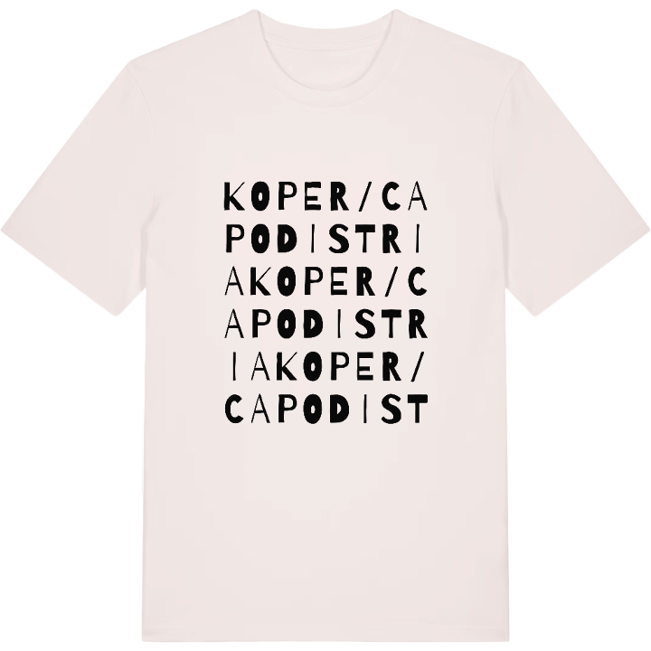 Koper / Capodistria ordlek t-shirt – t-shirt från PinShirt