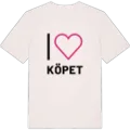 Jag älskar Köpet t-shirt stort tryck