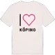 Jag älskar Köping t-shirt stort tryck