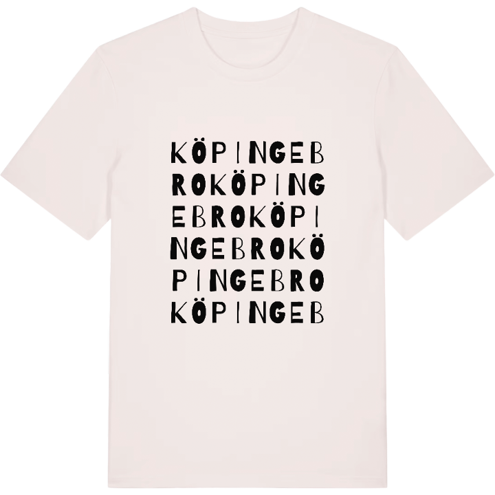 Köpingebro ordlek t-shirt – t-shirt från PinShirt