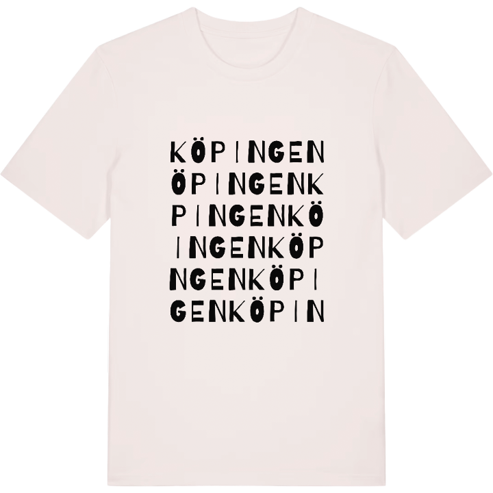 Köpingen ordlek t-shirt – t-shirt från PinShirt