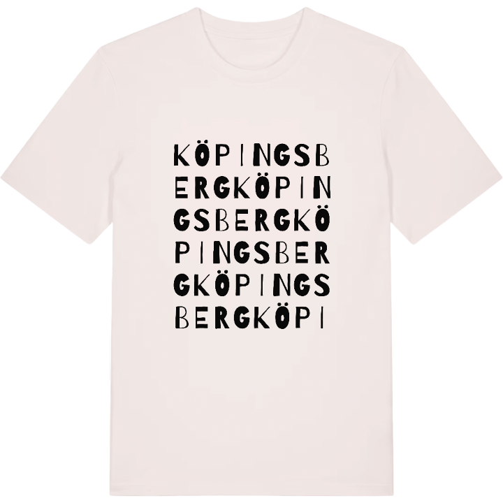 Köpingsberg ordlek t-shirt – t-shirt från PinShirt