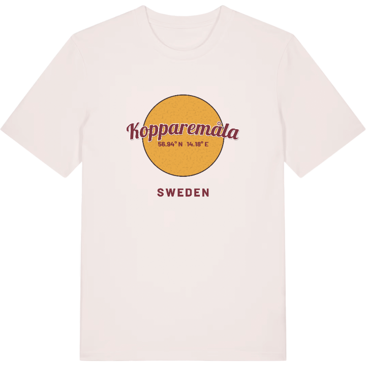 Kopparemåla cirkel t-shirt – t-shirt från PinShirt