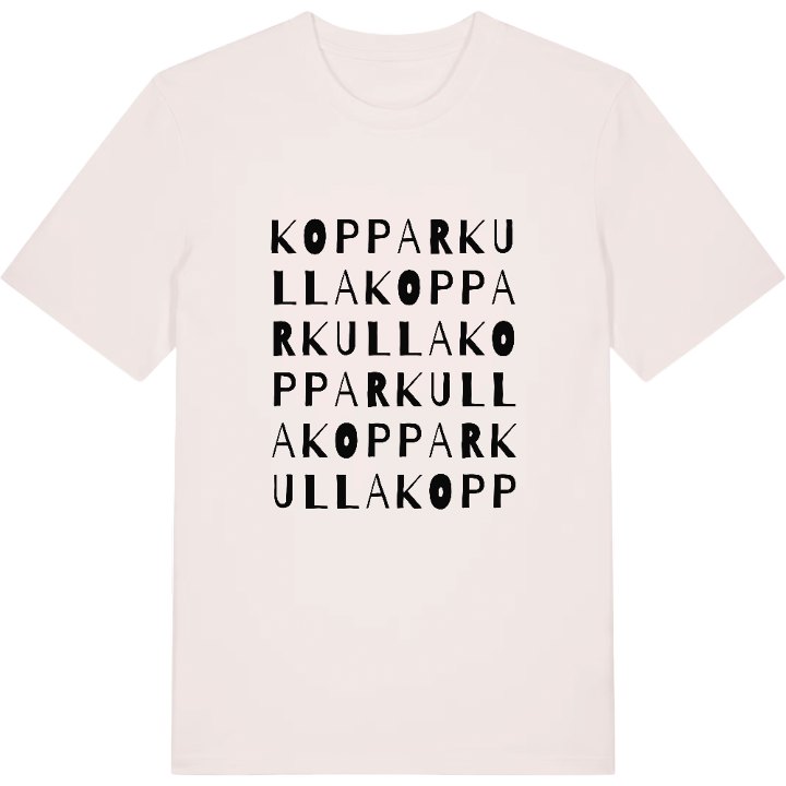 Kopparkulla ordlek t-shirt – t-shirt från PinShirt