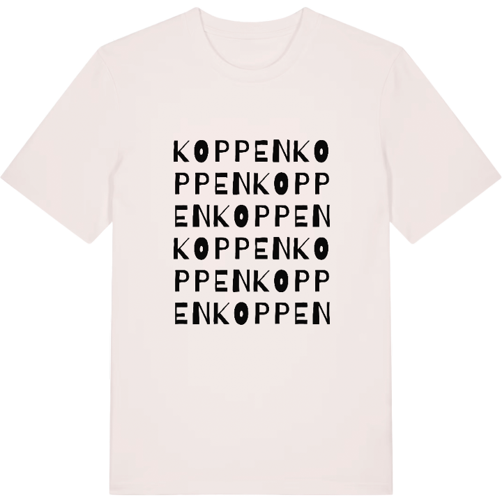Koppen ordlek t-shirt – t-shirt från PinShirt