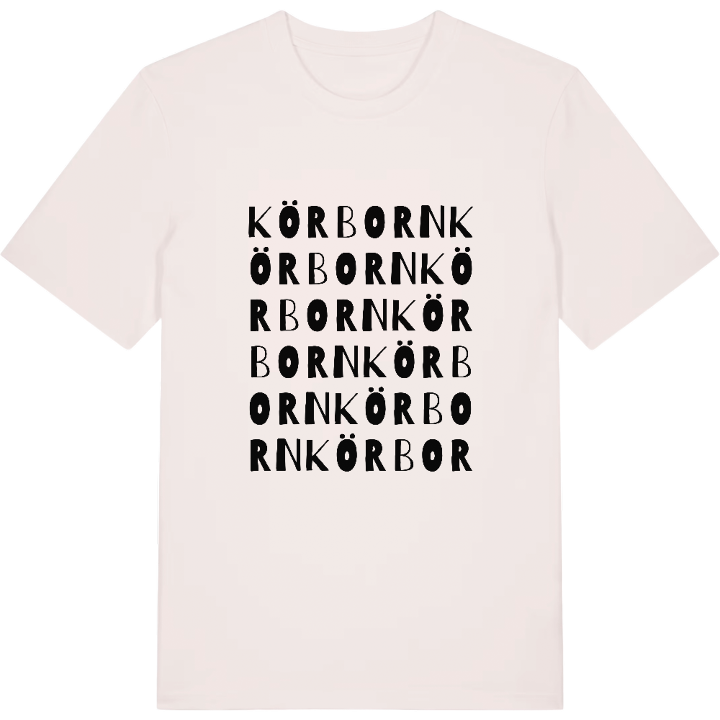 Körborn ordlek t-shirt – t-shirt från PinShirt