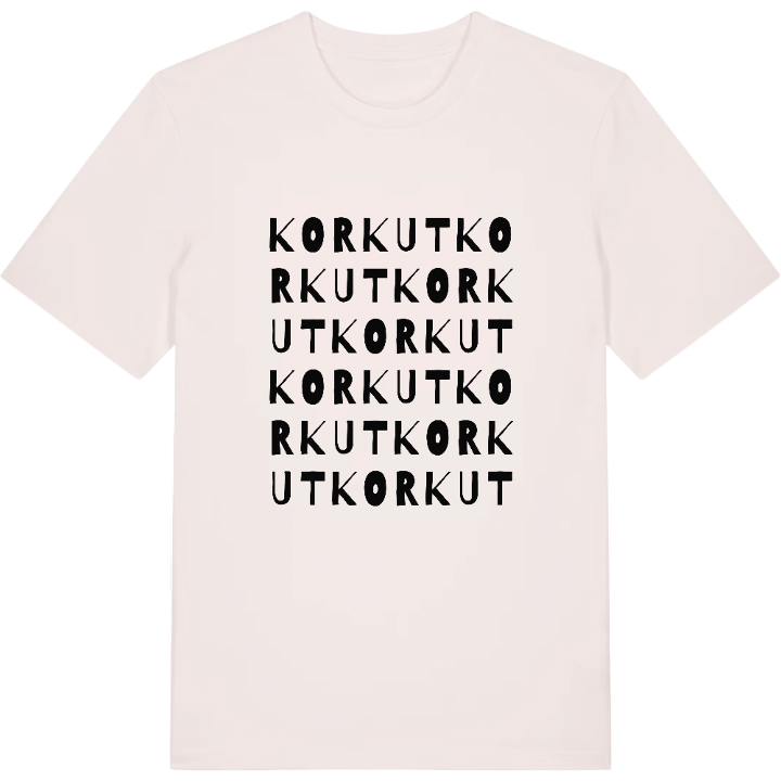 Korkut ordlek t-shirt – t-shirt från PinShirt