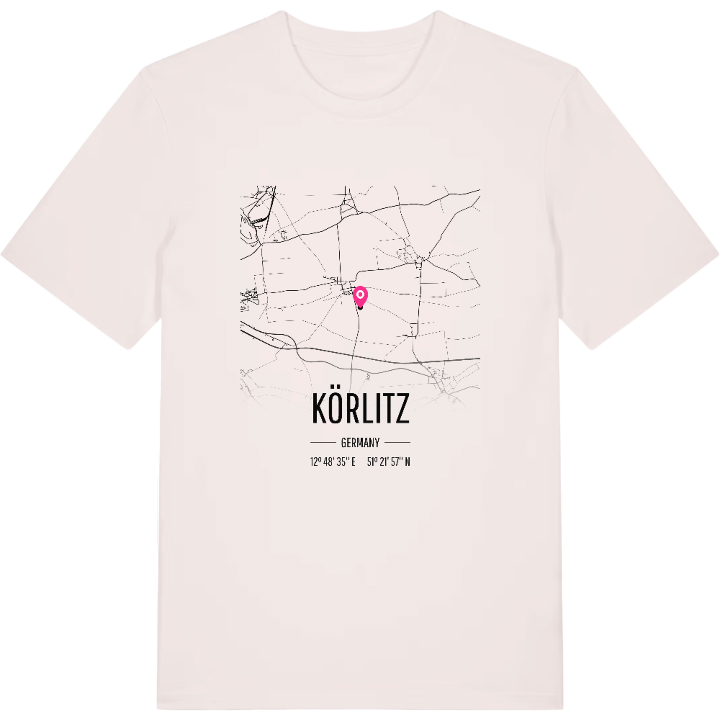 Körlitz karta t-shirt – t-shirt från PinShirt