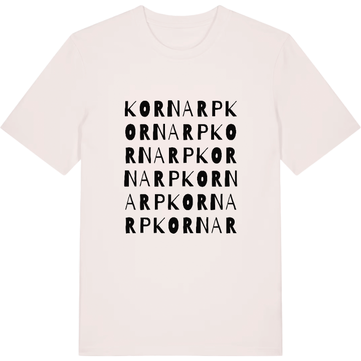 Kornarp ordlek t-shirt – t-shirt från PinShirt