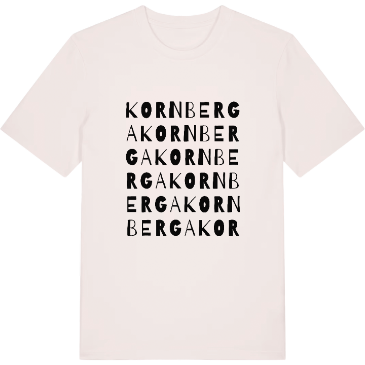 Kornberga ordlek t-shirt – t-shirt från PinShirt