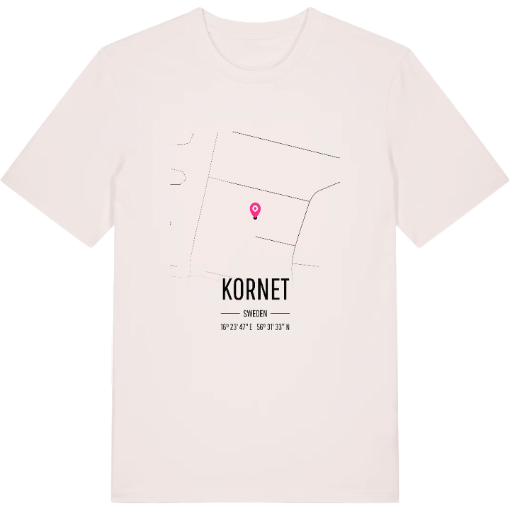 Kornet karta t-shirt – t-shirt från PinShirt
