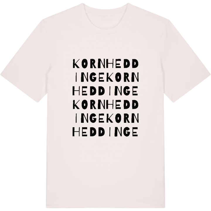 Kornheddinge ordlek t-shirt – t-shirt från PinShirt