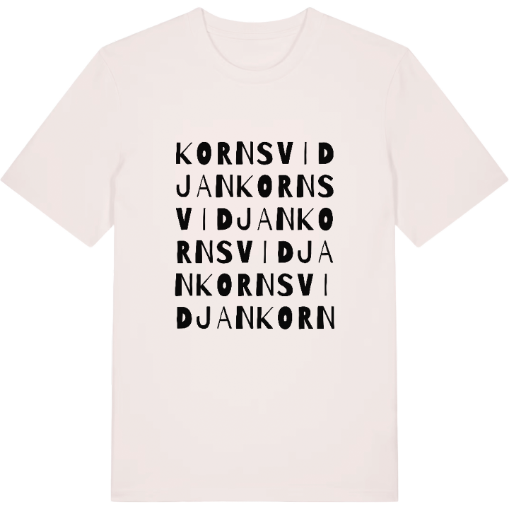 Kornsvidjan ordlek t-shirt – t-shirt från PinShirt