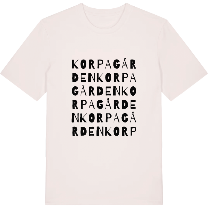 Korpagården ordlek t-shirt – t-shirt från PinShirt