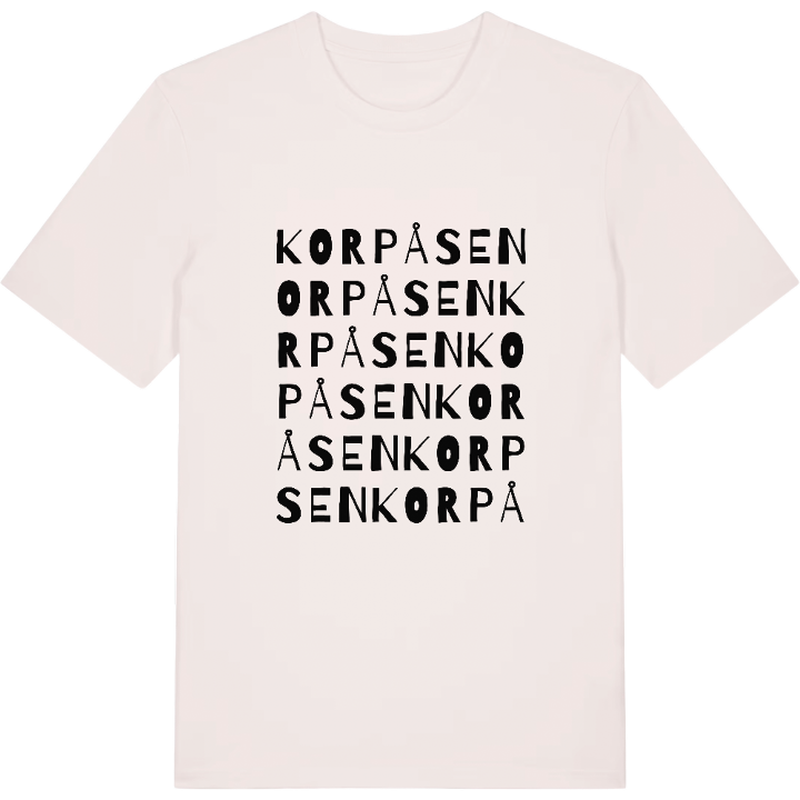 Korpåsen ordlek t-shirt – t-shirt från PinShirt