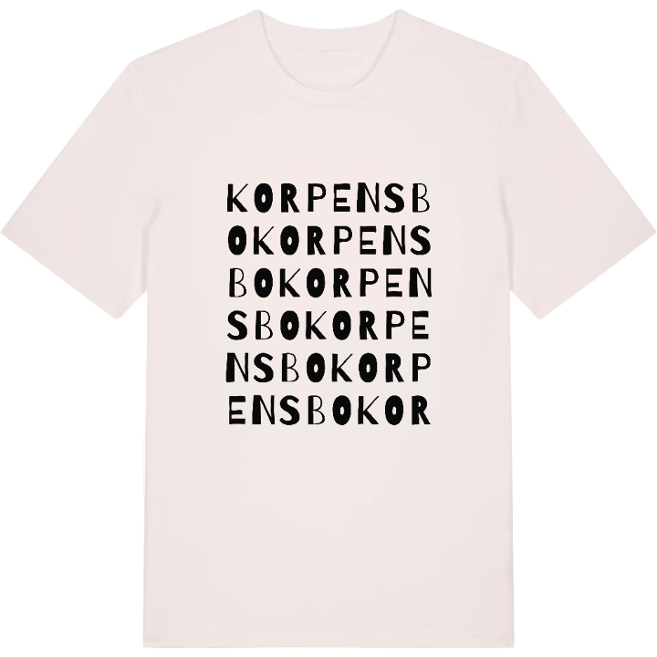 Korpensbo ordlek t-shirt – t-shirt från PinShirt