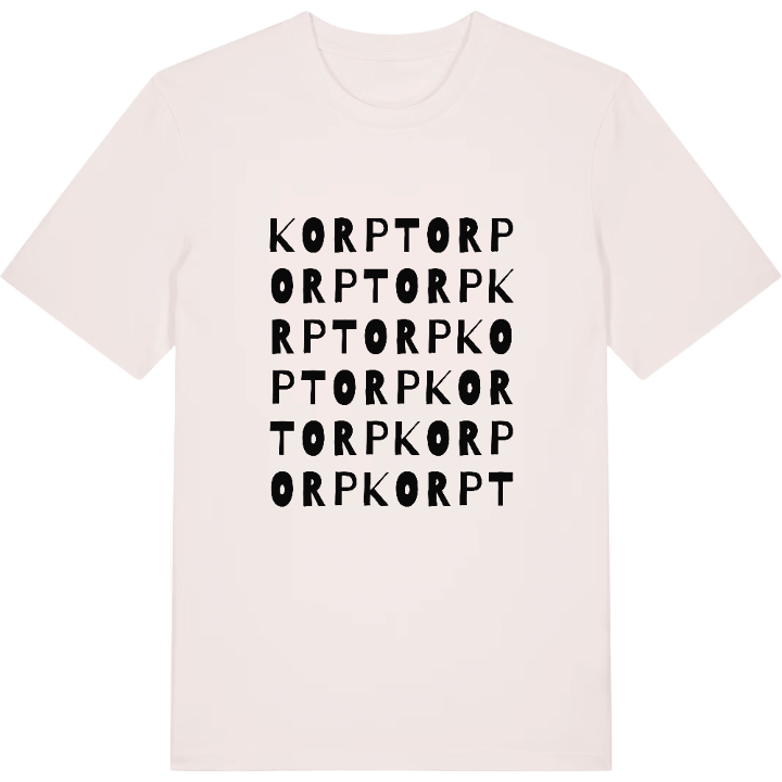 Korptorp ordlek t-shirt – t-shirt från PinShirt