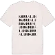 Korra lund ordlek t-shirt