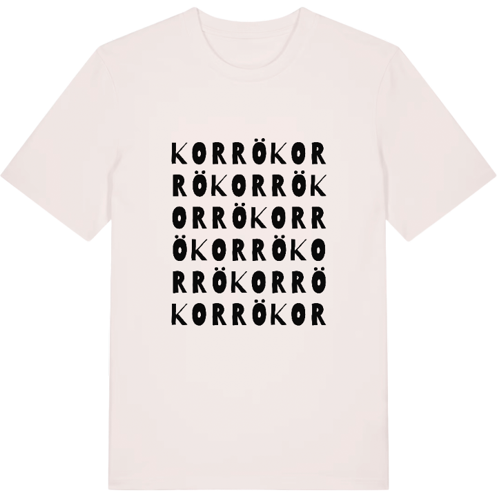 Korrö ordlek t-shirt – t-shirt från PinShirt