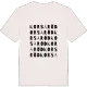 Korsaröd ordlek t-shirt