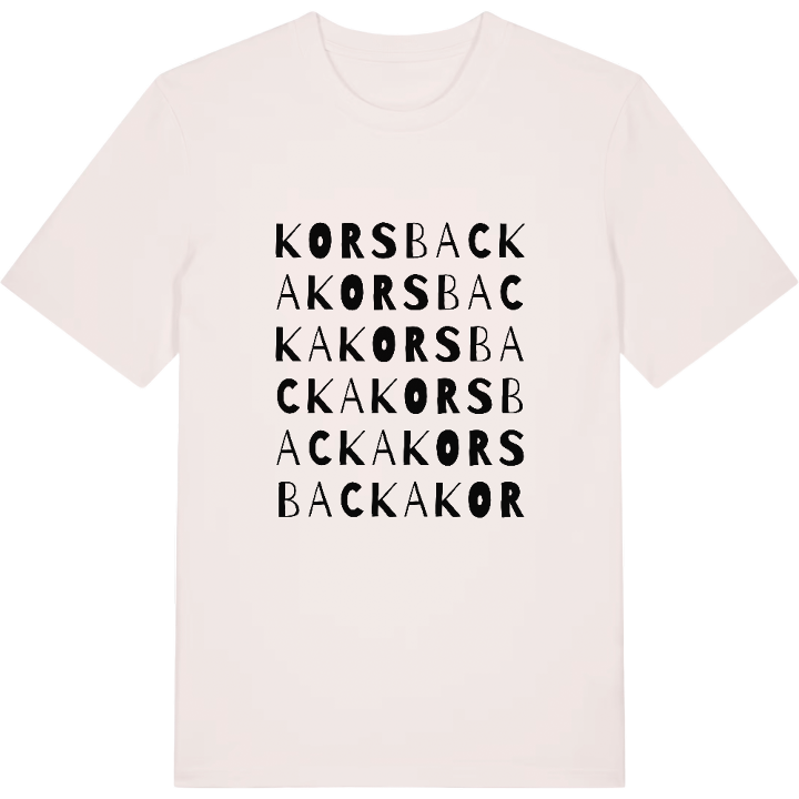 Korsbacka ordlek t-shirt – t-shirt från PinShirt