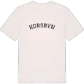 Korsbyn böjd t-shirt