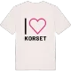 Jag älskar Korset t-shirt stort tryck