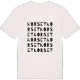 Korset ordlek t-shirt