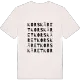 Korskäret ordlek t-shirt