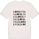 Korslycke ordlek t-shirt