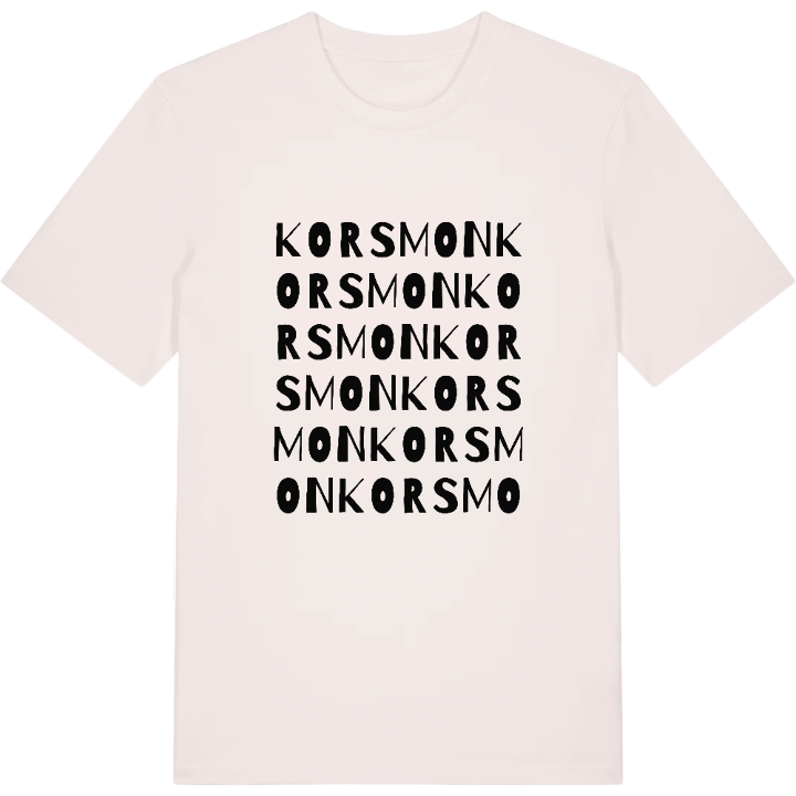 Korsmon ordlek t-shirt – t-shirt från PinShirt